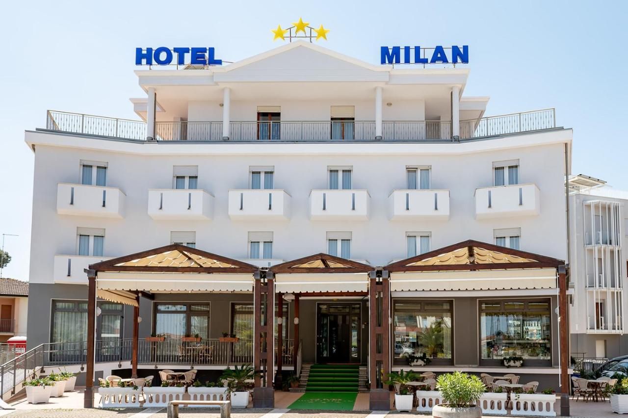 Hotel Milan 罗索利纳马雷 外观 照片